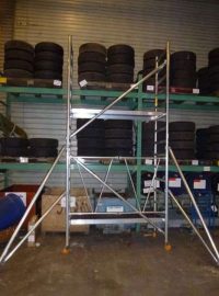 Alu-Stillads-folde 2,0m