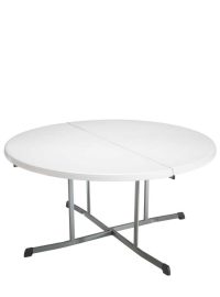 Klapbord LT Rund Ø153 cm, hvid